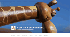 Desktop Screenshot of ccm-die-eulenspiegel.de