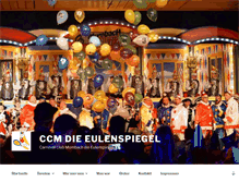 Tablet Screenshot of ccm-die-eulenspiegel.de